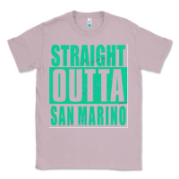 Lilac Straight Outta San Marino Classic Tee - Bettercallsaul