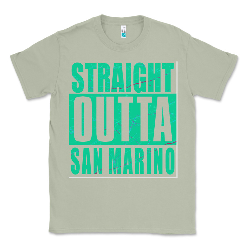 Straight Outta San Marino Classic Tee by Bettercallsaul | Teevron