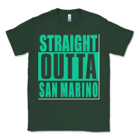 Sports Green Straight Outta San Marino Classic Tee - Bettercallsaul