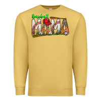 Antique Gold baseball mama Premium Sweatshirt - SublimationCraftShop