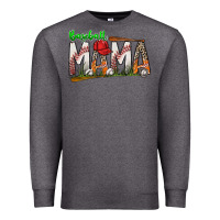 Charcoal Heather baseball mama Premium Sweatshirt - SublimationCraftShop