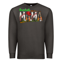 Smoke baseball mama Premium Sweatshirt - SublimationCraftShop