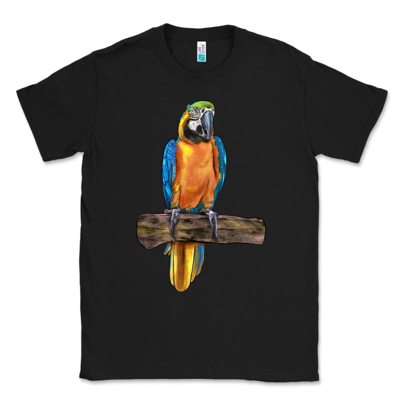 Blue Throated Macaw Classic Tee by LillyAllenDesigns | Teevron