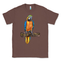 Chestnut blue throated macaw Classic Tee - LillyAllenDesigns