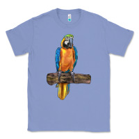 Colony Blue blue throated macaw Classic Tee - LillyAllenDesigns