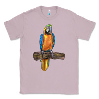 Lilac blue throated macaw Classic Tee - LillyAllenDesigns