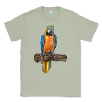 Matcha blue throated macaw Classic Tee - LillyAllenDesigns