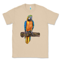 Mushroom blue throated macaw Classic Tee - LillyAllenDesigns