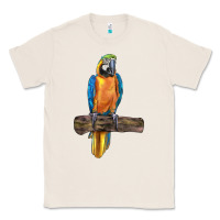 Natural blue throated macaw Classic Tee - LillyAllenDesigns