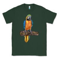 Sports Green blue throated macaw Classic Tee - LillyAllenDesigns