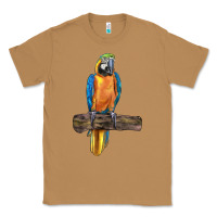 Toasted Coconut blue throated macaw Classic Tee - LillyAllenDesigns