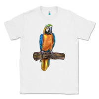 White blue throated macaw Classic Tee - LillyAllenDesigns