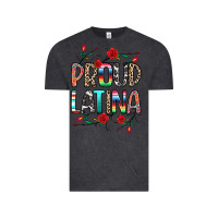 Vintage Black Proud Latina Vintage Tee - texasbilliewilder