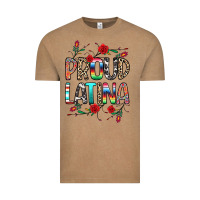 Vintage Coffee Proud Latina Vintage Tee - texasbilliewilder