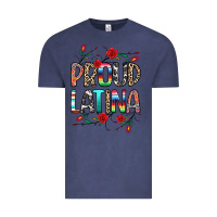 Vintage Denim Proud Latina Vintage Tee - texasbilliewilder