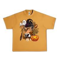 Peanut Butter Boo Heifer Cow Halloween Urban Heavy Tee - texasbilliewilder