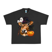 Boo Heifer Cow Halloween Urban Heavy Tee | Teevron