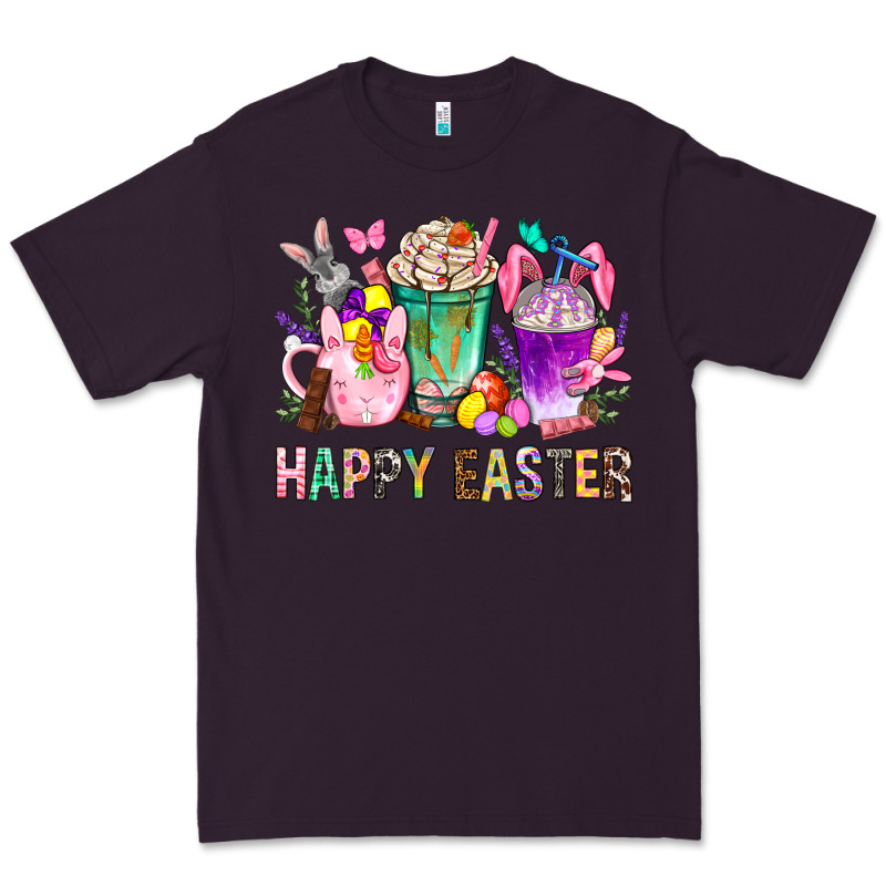 Happy Easter Coffee Cups With Bunny Premium Tee by BundleAndBundleShop | Teevron