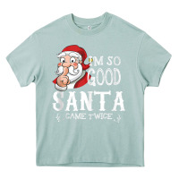 Arona i'm so good santa came twice christmas pajama funn Heavy Core Tee - tuanDangUi