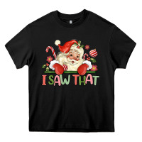Black i saw that Heavy Core Tee - MaliasSmallBusiness