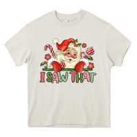 Cream i saw that Heavy Core Tee - MaliasSmallBusiness