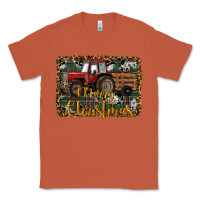 Copper Merry Christmas Tractor Classic Tee - RanaPortraitStore