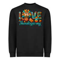 Black Love Thanksgiving Gobble And Frappe Heavyweight Sweatshirt - FaDigitalArtStudio
