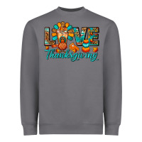 Storm Love Thanksgiving Gobble And Frappe Heavyweight Sweatshirt - FaDigitalArtStudio