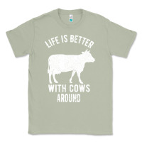 Matcha Life Is Better With Cows Around Classic Tee - Bettercallsaul