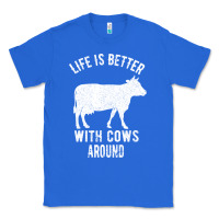 True Royal Life Is Better With Cows Around Classic Tee - Bettercallsaul