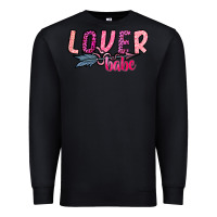 Black Lover Babe Premium Sweatshirt - SublimationCraftShop