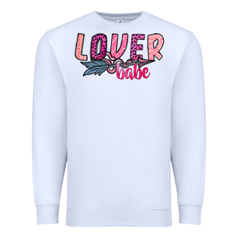 Lover Babe Premium Sweatshirt by SublimationCraftShop | Teevron