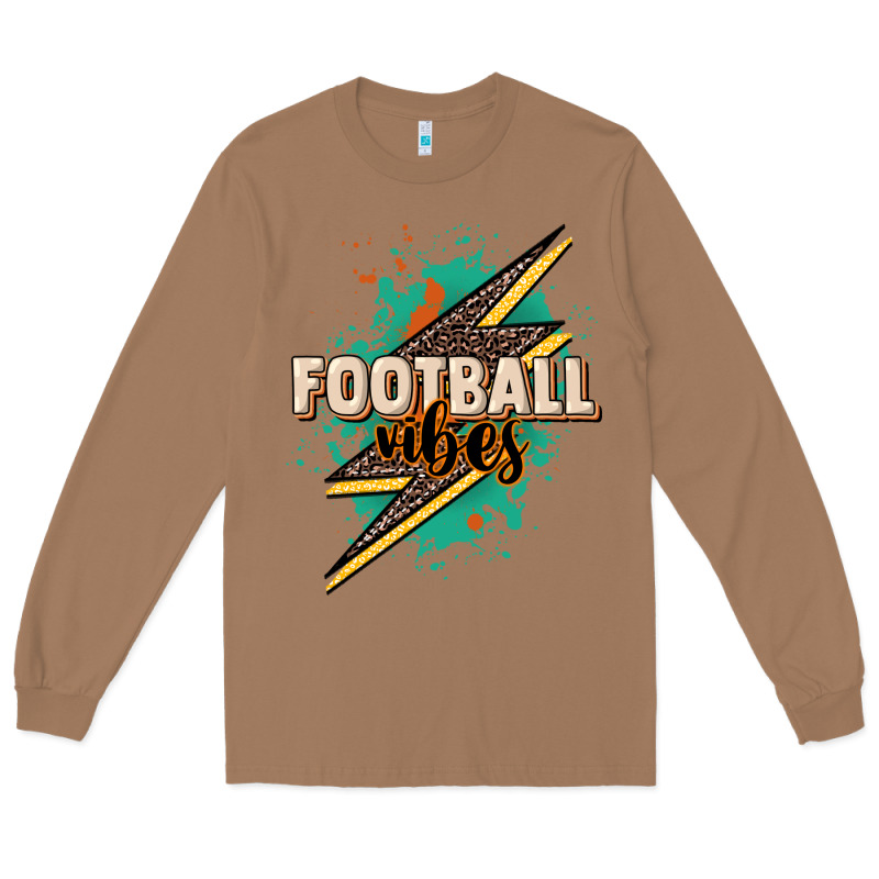 Football Vibes Long Sleeve Tee by HowdyJamesFarm | Teevron