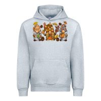 Heather Grey fall gnomies Urban Hoodie - BarkalooDesign