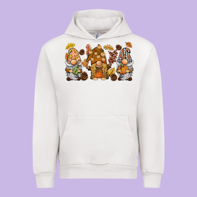 Fall Gnomies Urban Hoodie Designed By Barkaloodesign