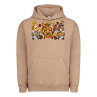 Pigment Burro fall gnomies Urban Hoodie - BarkalooDesign