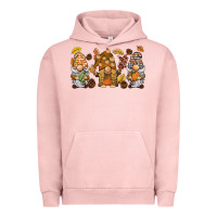 Pigment Salmon fall gnomies Urban Hoodie - BarkalooDesign