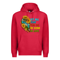 Cardinal let all that you do be done in love Premium Hoodie - BundleAndBundleShop