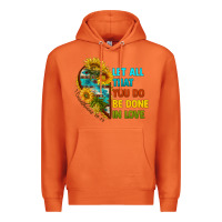 Carrot let all that you do be done in love Premium Hoodie - BundleAndBundleShop