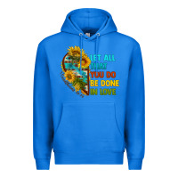 True Royal let all that you do be done in love Premium Hoodie - BundleAndBundleShop