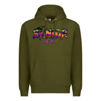 Army Green senior 2024 halloween Premium Hoodie - RanaPortraitStore