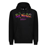 Black senior 2024 halloween Premium Hoodie - RanaPortraitStore