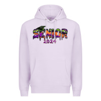 Lilac senior 2024 halloween Premium Hoodie - RanaPortraitStore