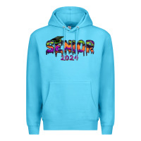 Ocean Blue senior 2024 halloween Premium Hoodie - RanaPortraitStore