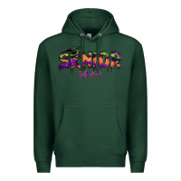 Sports Green senior 2024 halloween Premium Hoodie - RanaPortraitStore
