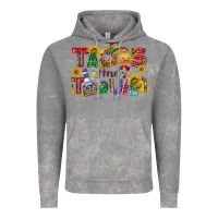 Cloud Rock Tacos and tequila Vintage Hoodie - NancyCooperArtShop