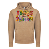 Vintage Coffee Tacos and tequila Vintage Hoodie - NancyCooperArtShop