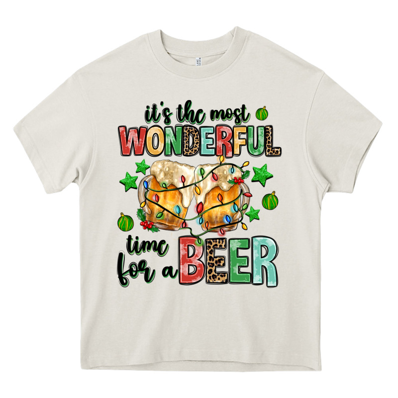 Its The Most Wonderful Time For A Year Heavy Core Tee by MaliasSmallBusiness | Teevron