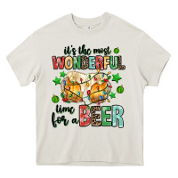 Cream its the most wonderful time for a year Heavy Core Tee - MaliasSmallBusiness