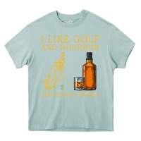 Arona I Like Bourbon and Golf and Maybe 3 People Whiskey Heavy Core Tee - tuanDangUi